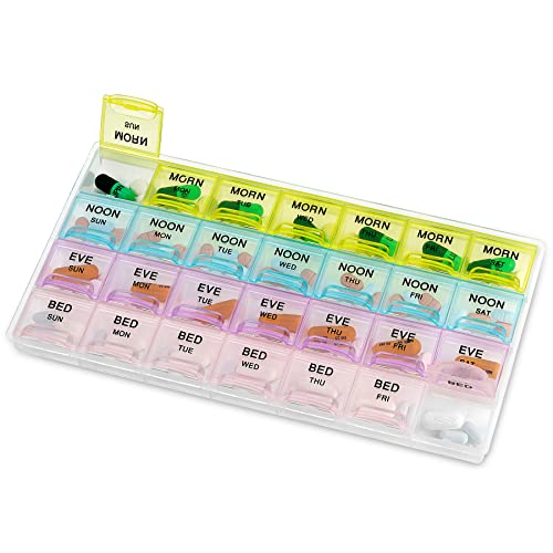 organizador de pastillas grande para viajes