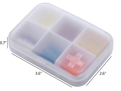 organizador de pastillas ideal para bolsa