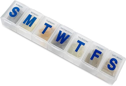 organizador de pastillas libre de BPA