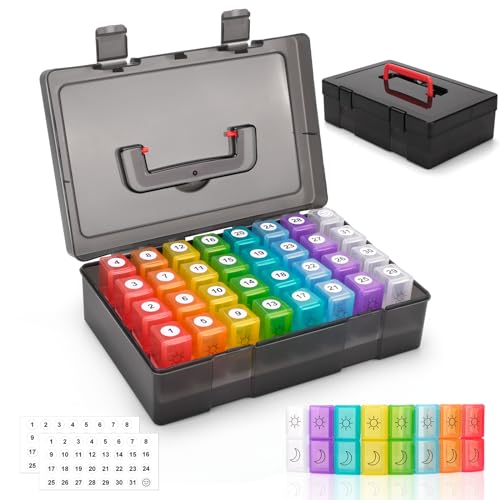 organizador de pastillas mensual práctico