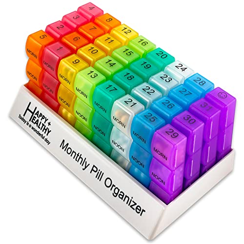 organizador de pastillas mensual práctico
