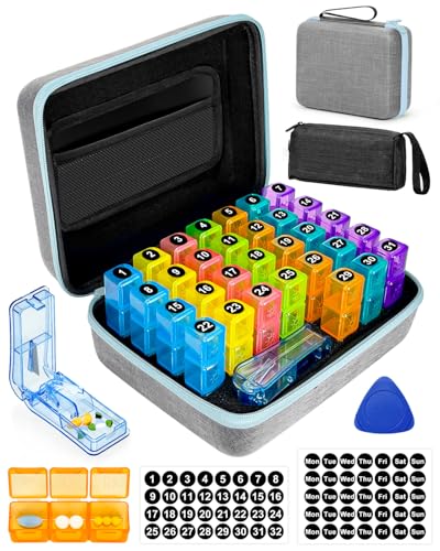 organizador de pastillas mensual práctico