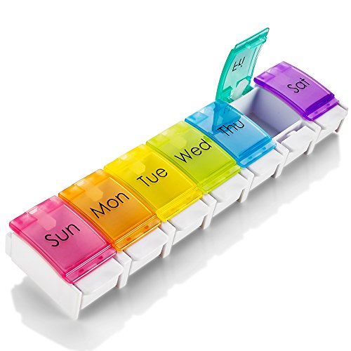 organizador de pastillas para 7 días