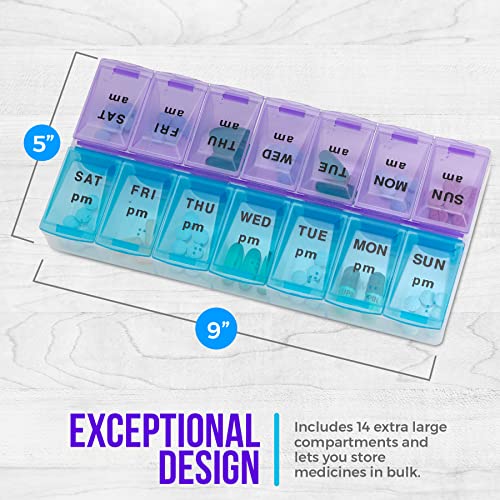 organizador de pastillas para toda la semana