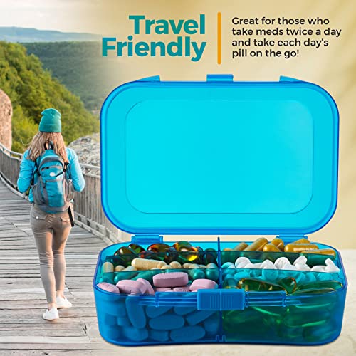 organizador de pastillas para viajes