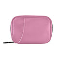organizador de pastillas rosa compacto