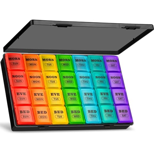 organizador de pastillas semanal grande