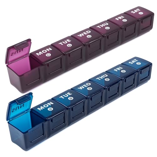 organizador de pastillas semanal grande