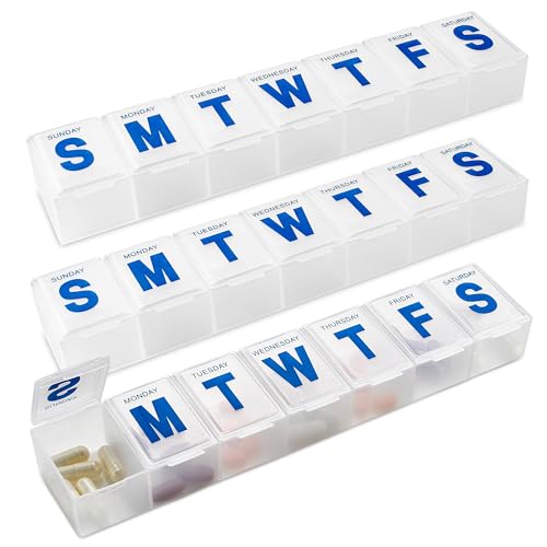 organizador de pastillas semanal grande