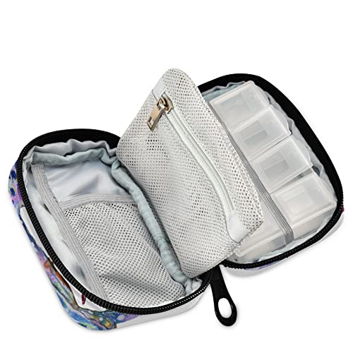 organizador de viaje para suplementos