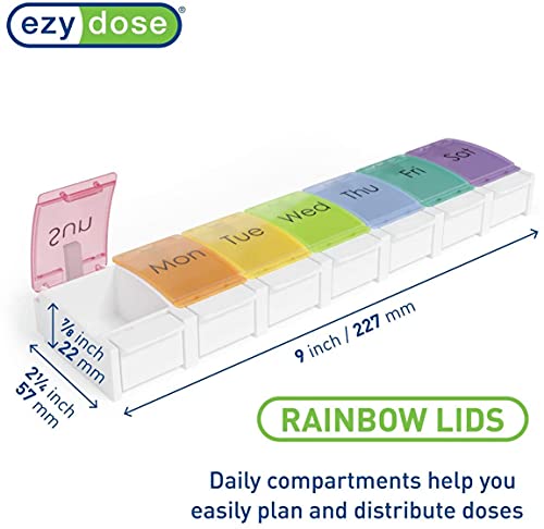 organizador de vitaminas compartimentos XL