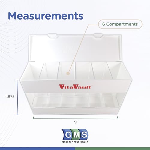 organizador de vitaminas y suplementos