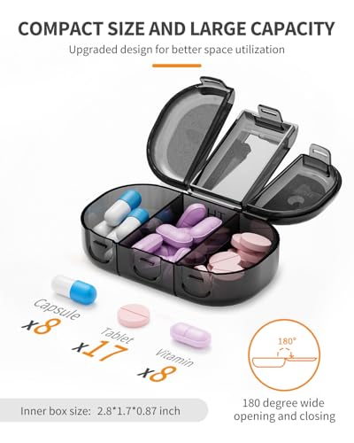 organizador grande para medicamentos ONTERATE