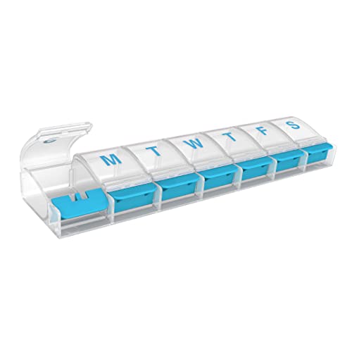 organizador semanal de pastillas fácil de usar