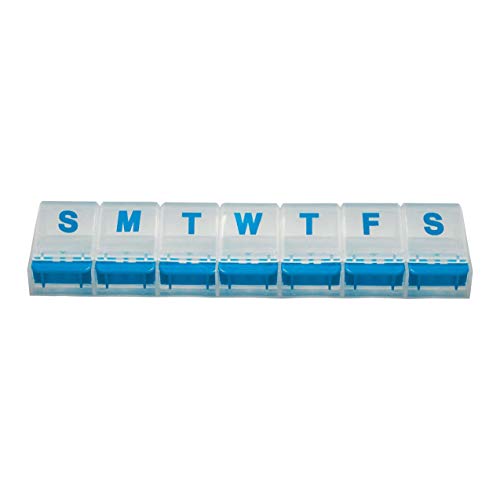organizador semanal de pastillas fácil de usar