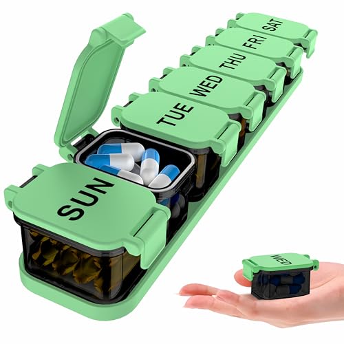 organizador semanal de pastillas grande