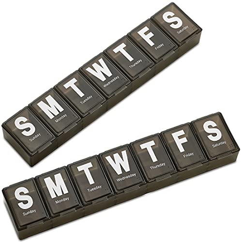 organizador semanal de pastillas grande