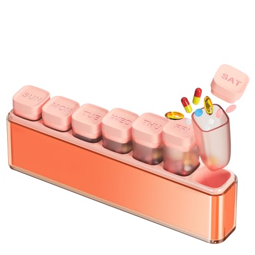 organizador semanal de pastillas grande