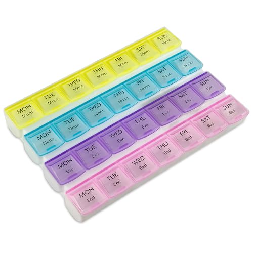 organizador semanal de pastillas práctico