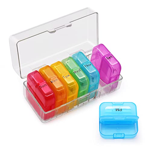 organizador semanal de pastillas práctico