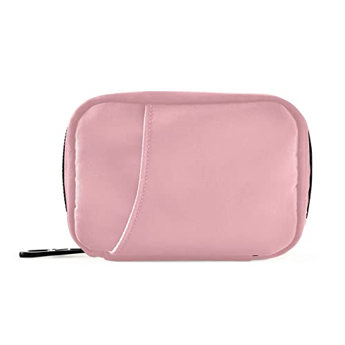 organizador semanal de pastillas rosa