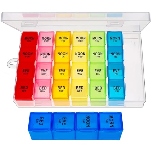 organizador semanal de pastillas ZVZM