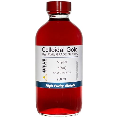 Oro coloidal puro para salud