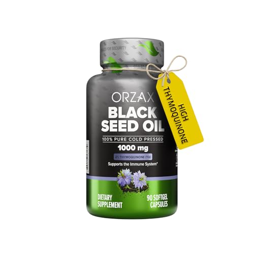 ORZAX Aceite de comino negro 1000 mg