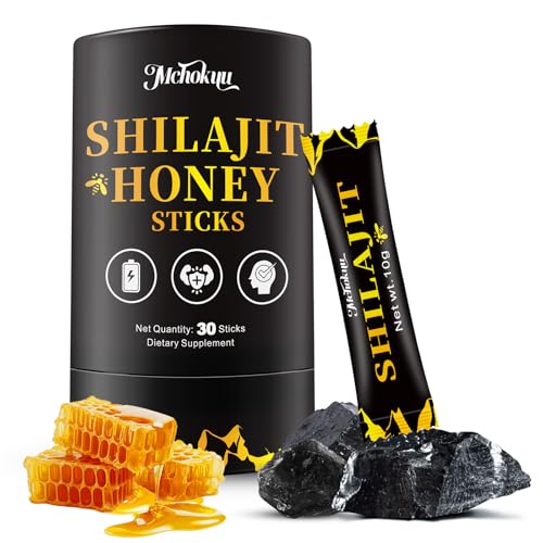 Palitos de miel shilajit para energía