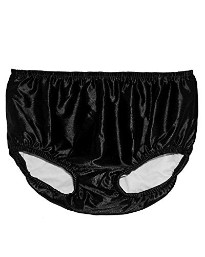 Pañal de natación negro reutilizable