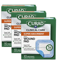 pañales curad super absorbentes para heridas