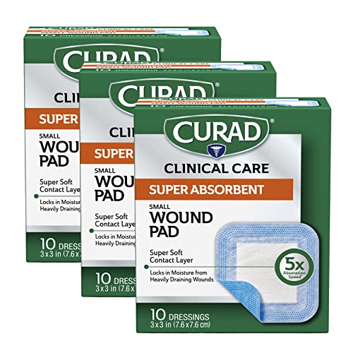 pañales curad super absorbentes para heridas