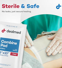 Pañales estériles para protección de heridas