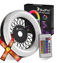 panel de luz LED redondo para hookah