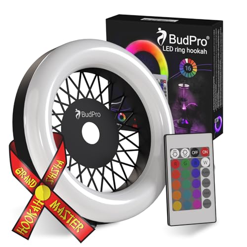 panel de luz LED redondo para hookah