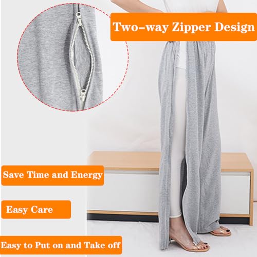 pantalones abiertos para adultos prácticos