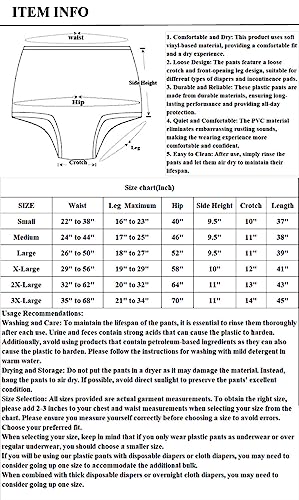 pantalones blancos para uso discreto