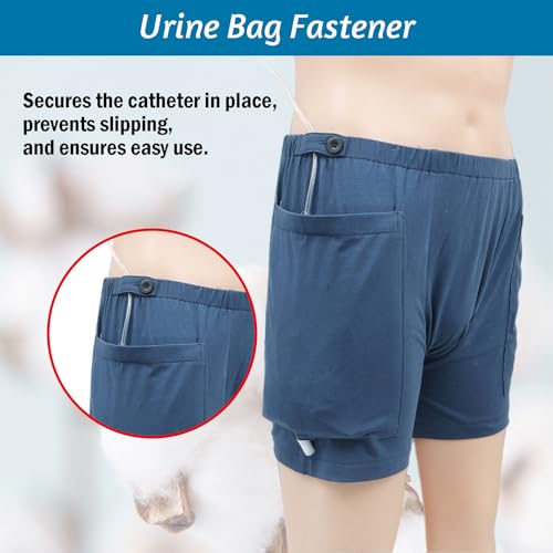 pantalones con bolsillo de drenaje