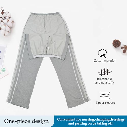 pantalones con cremallera lateral prácticos