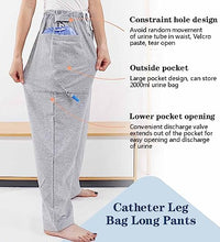 pantalones con doble bolsillo para ostomía
