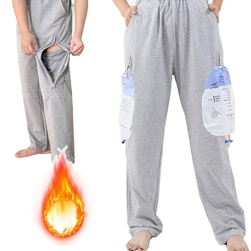 pantalones con forro de felpa cómodos