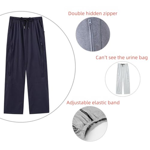 pantalones grises para drenaje
