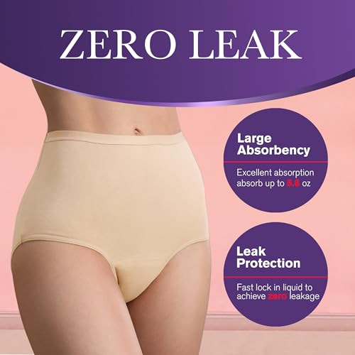 Pantalones lavables para control de vejiga