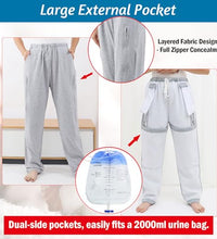 pantalones negros con bolsillos ocultos