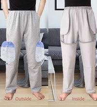 pantalones para catéter Foley con soporte