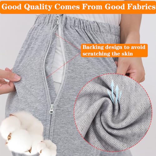 pantalones para facilitar el cambio de ropa