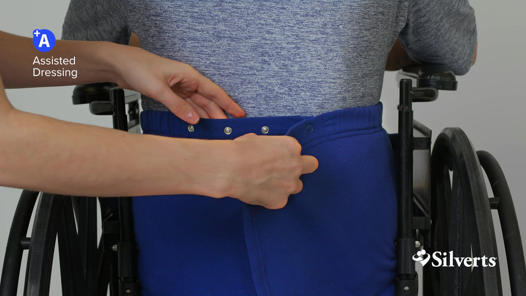 pantalones Silverts para vestir asistido
