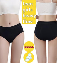 Panties absorbentes de algodón para chicas