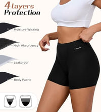 panties boyshorts cómodos para menstruación