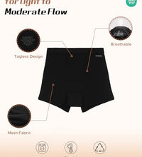 panties boyshorts para días de regla